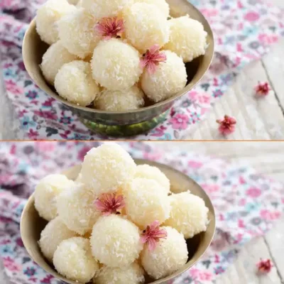 Boules à la Noix de Coco & Confiture : Délice d'Enfance