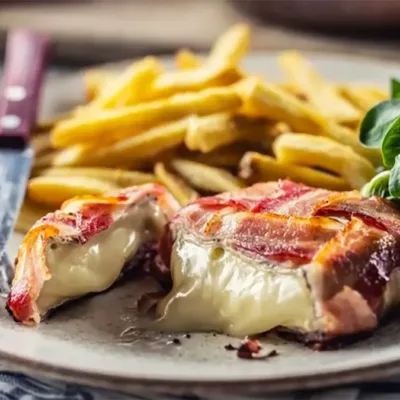 Camembert rôti au bacon : une recette irrésistible