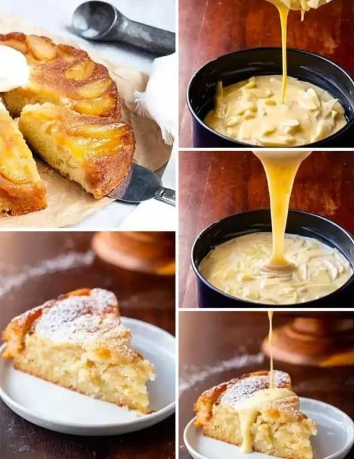 Gâteau Invisible aux Pommes
