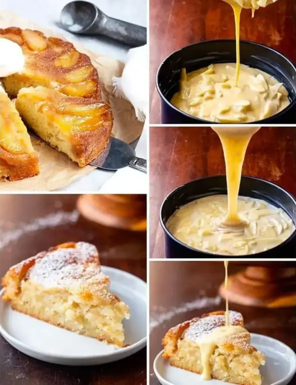 Gâteau Invisible aux Pommes