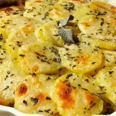 Gratin de Pommes de Terre au Parmesan