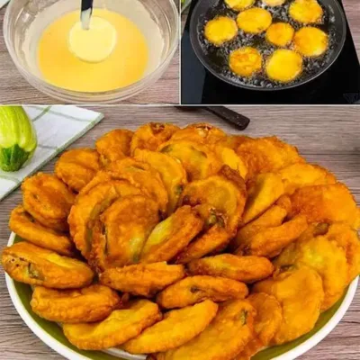 Courgettes panées croustillantes et faciles