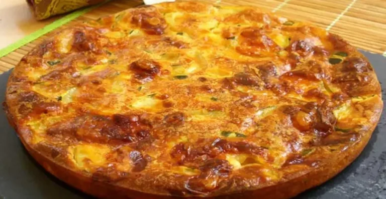 Quiche sans pâte au chèvre et courgettes