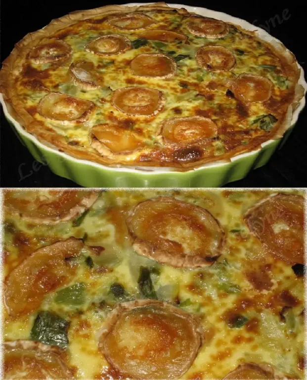 Tarte Poireaux, Chèvre et Courgettes Savoureuse