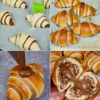 Croissants Bicolores : Tradition et Chocolat