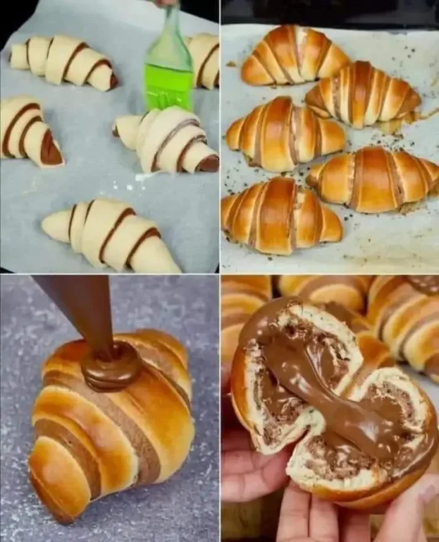 Croissants Bicolores : Tradition et Chocolat