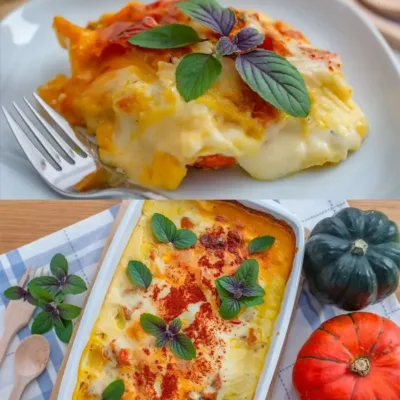 Gratin Crémeux de Potiron : Délice d'Automne