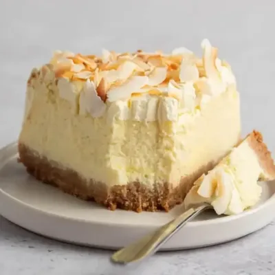 Cheesecake à la Noix de Coco : Un Délice Tropical