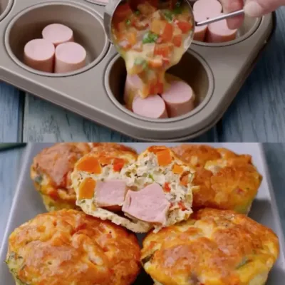 Oeufs et Muffins à la Saucisse : Délice Anglais