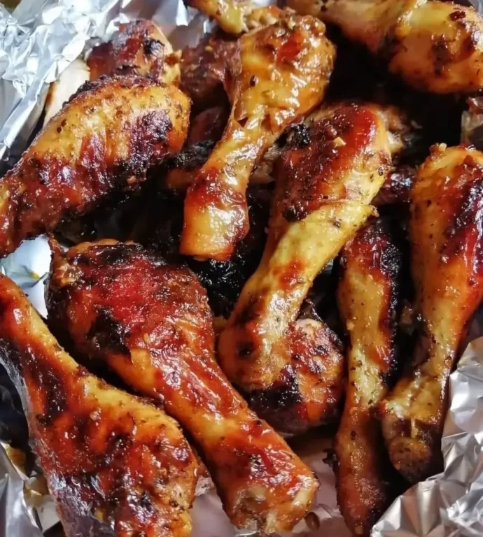 Ailes ou Cuisses de Poulet Caramélisées au Four