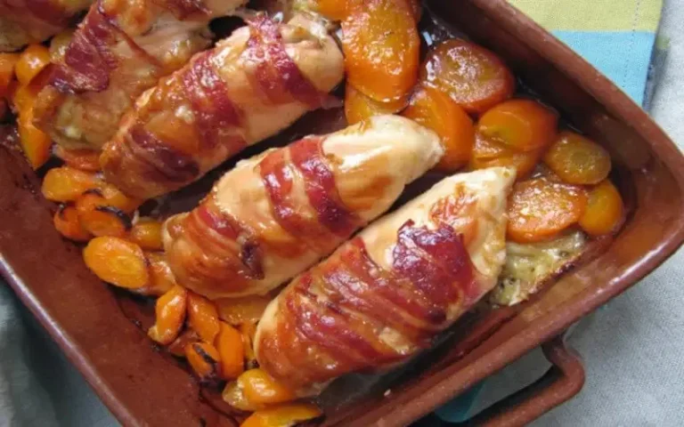 Blanc de Poulet au Cantal et Vin Blanc