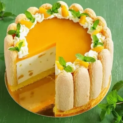 Charlotte à la Mangue: Un Dessert Tropical