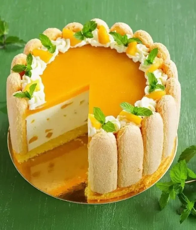 Charlotte à la Mangue: Un Dessert Tropical