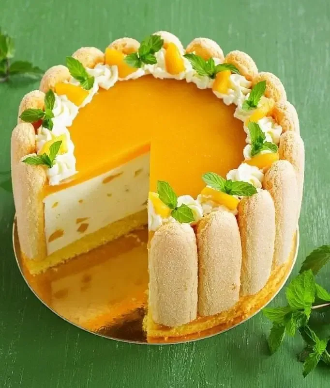 Charlotte à la Mangue: Un Dessert Tropical