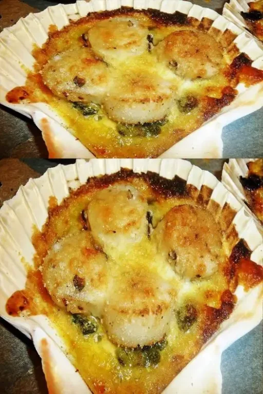 Coquilles St Jacques Gratinées : Délice Marin