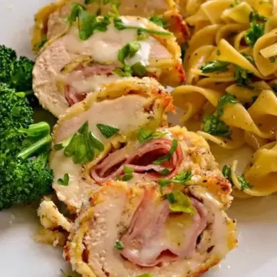 Cordon Bleu de Poulet au Four : Recette Savoureuse