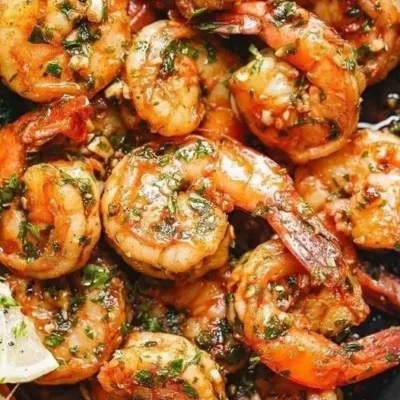 Crevettes au Beurre à l'Ail : Délice Marin