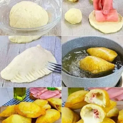 Empanadas au Jambon et Fromage : Recette Facile