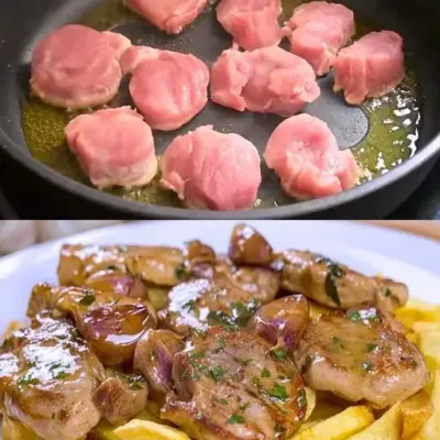 Filet de Porc au Vin Blanc : Savoureux et Juteux
