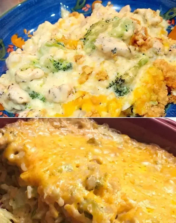 Gratin de Brocoli et Riz au Fromage Savoureux