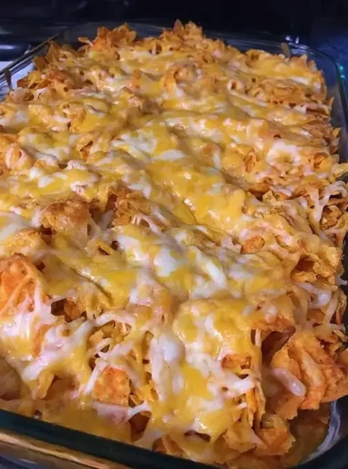 Gratin de Poulet Croustillant à la Doritos