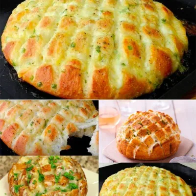 Pain à l'Ail et Mozzarella : Recette Conviviale