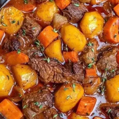 Ragoût de Bœuf Réconfortant pour l'Hiver