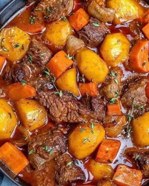Ragoût de Bœuf Réconfortant pour l'Hiver
