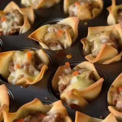 Bouchées de Wonton : Savourez l'Asie à la Maison