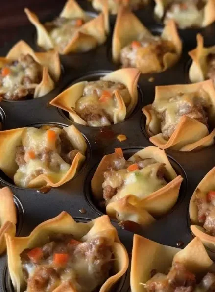 Bouchées de Wonton : Savourez l'Asie à la Maison