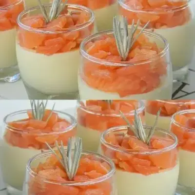 Mousse d'Asperge au Saumon Fumé Élégante
