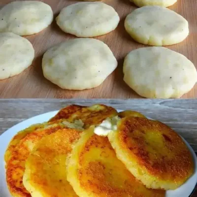 Pancakes de Pomme de Terre Savoureux