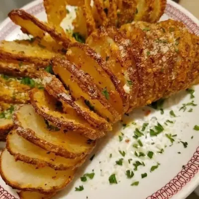 Pommes de Terre Rôties en Tranches : Un Délice