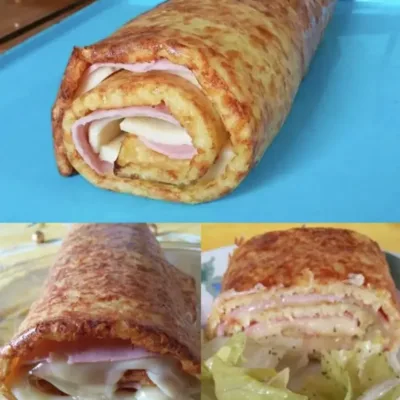 Roulé de Pomme de Terre façon Raclette