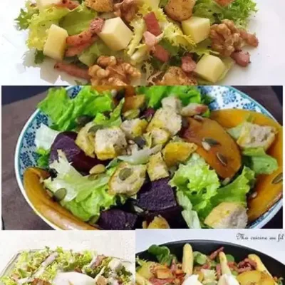 Salade d'Automne : Saveurs et Couleurs de Saison
