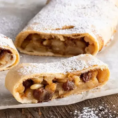 Strudel aux Pommes : Tradition et Délicatesse