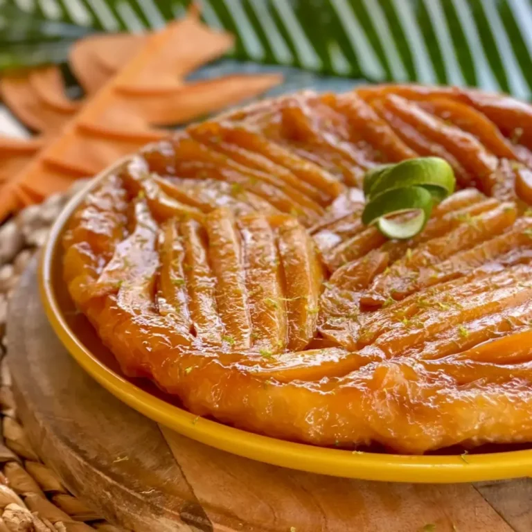Tarte Tatin à la Mangue: Un Délice Tropical