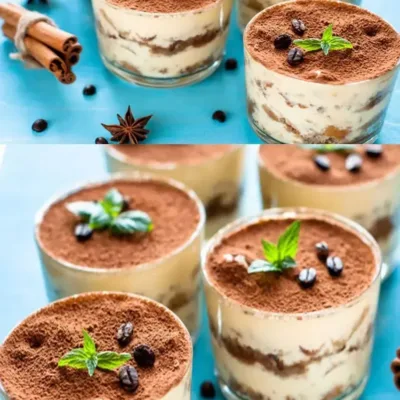Tiramisu Gourmet en Verre : Élégance et Saveurs