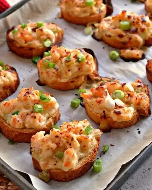 Toast de crevettes au four créole et italien
