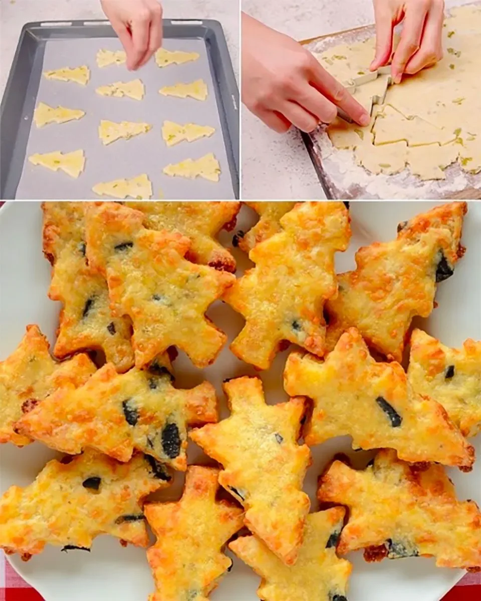 Arbres Feuilletés au Fromage : Délice Croustillant