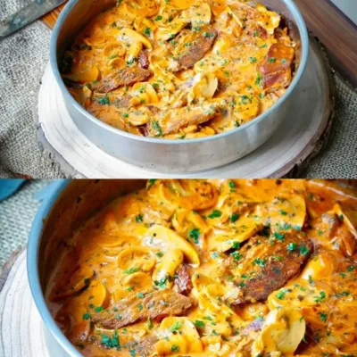 Boeuf Stroganoff : Fusion Franco-Russe Savoureuse