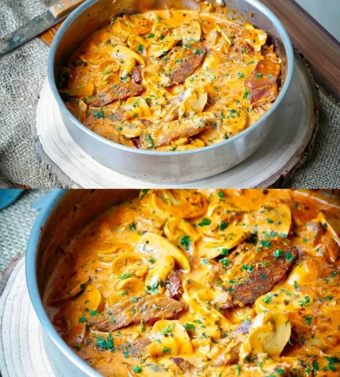 Boeuf Stroganoff : Fusion Franco-Russe Savoureuse