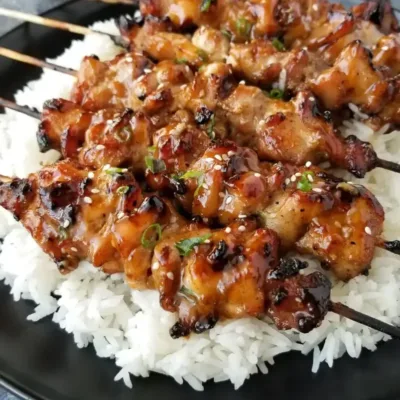 Brochettes de Poulet Teriyaki : Saveurs Exotiques