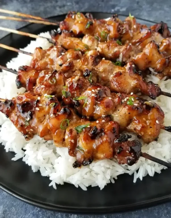 Brochettes de Poulet Teriyaki : Saveurs Exotiques