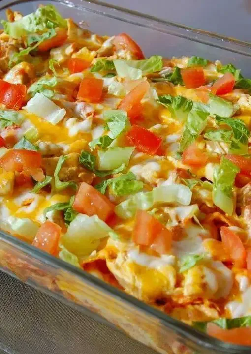 Casserole de Tacos Ambulants : Saveurs et Confort