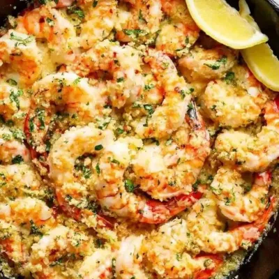 Crevettes au Four Croustillantes : Délice Marin