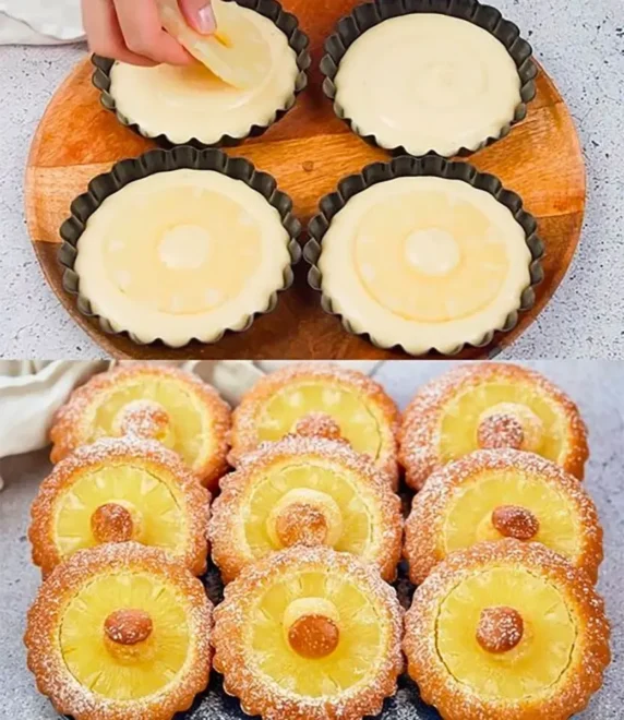 Délices Tropicaux Faciles : Gâteaux à l’Ananas Express!
