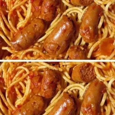 Pâtes à la Sauce aux Merguez : Un Délice Épicé