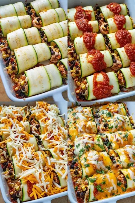 La Merveille des Enchiladas de Poulet et Courgette : Un Voyage Culinaire