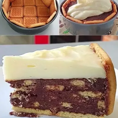 Gâteau Crémeux aux Biscuits : Délice Sans Cuisson
